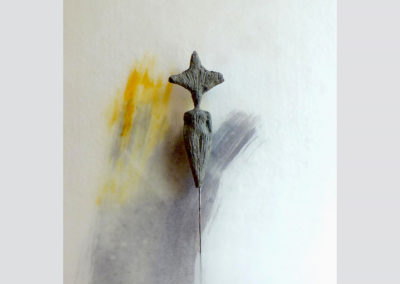 2 Storytelling, mylar, acryl, acrylic plaster, 61X24cm*